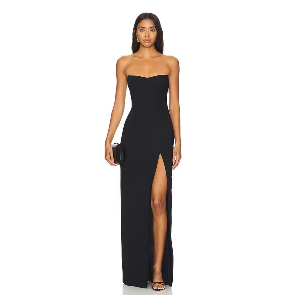 Amanda Uprichard x REVOLVE Ivy Gown in Black Size XS